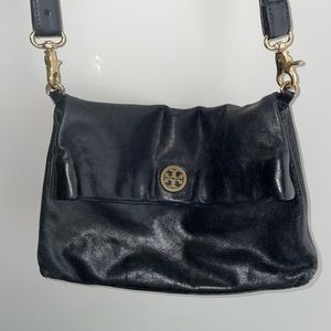 Tory Burch Crossbody Black Flap Bag
